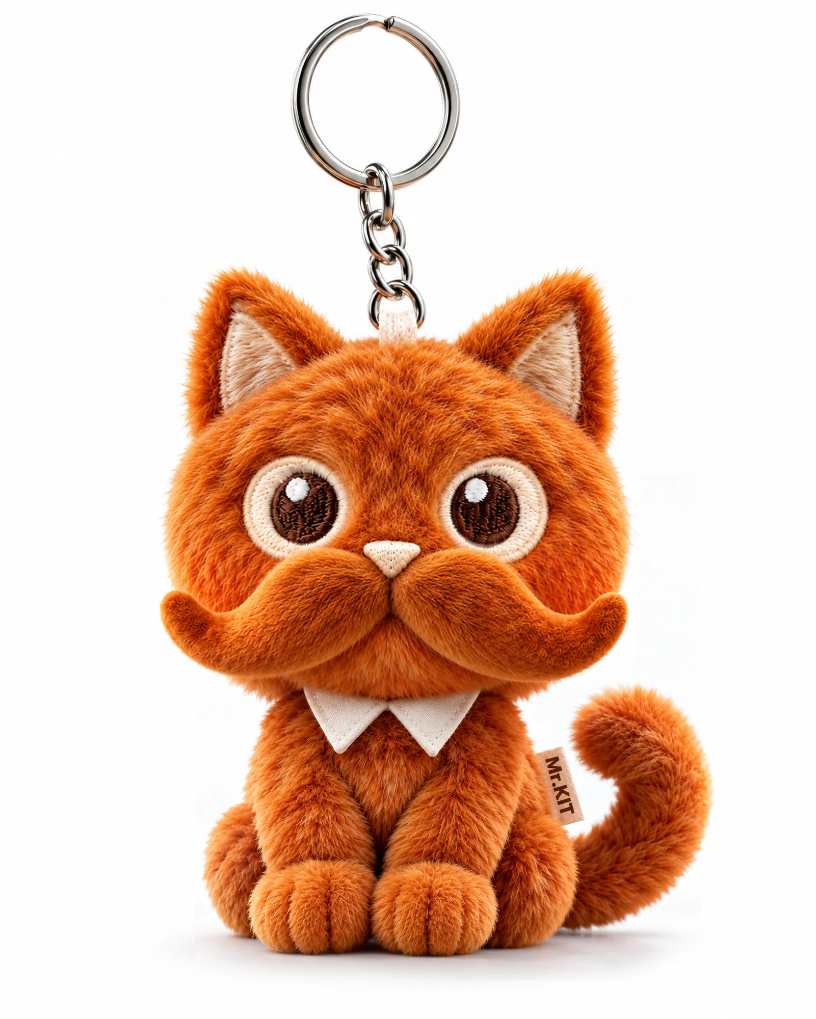Плюшевый брелок Mr.KIT на белом