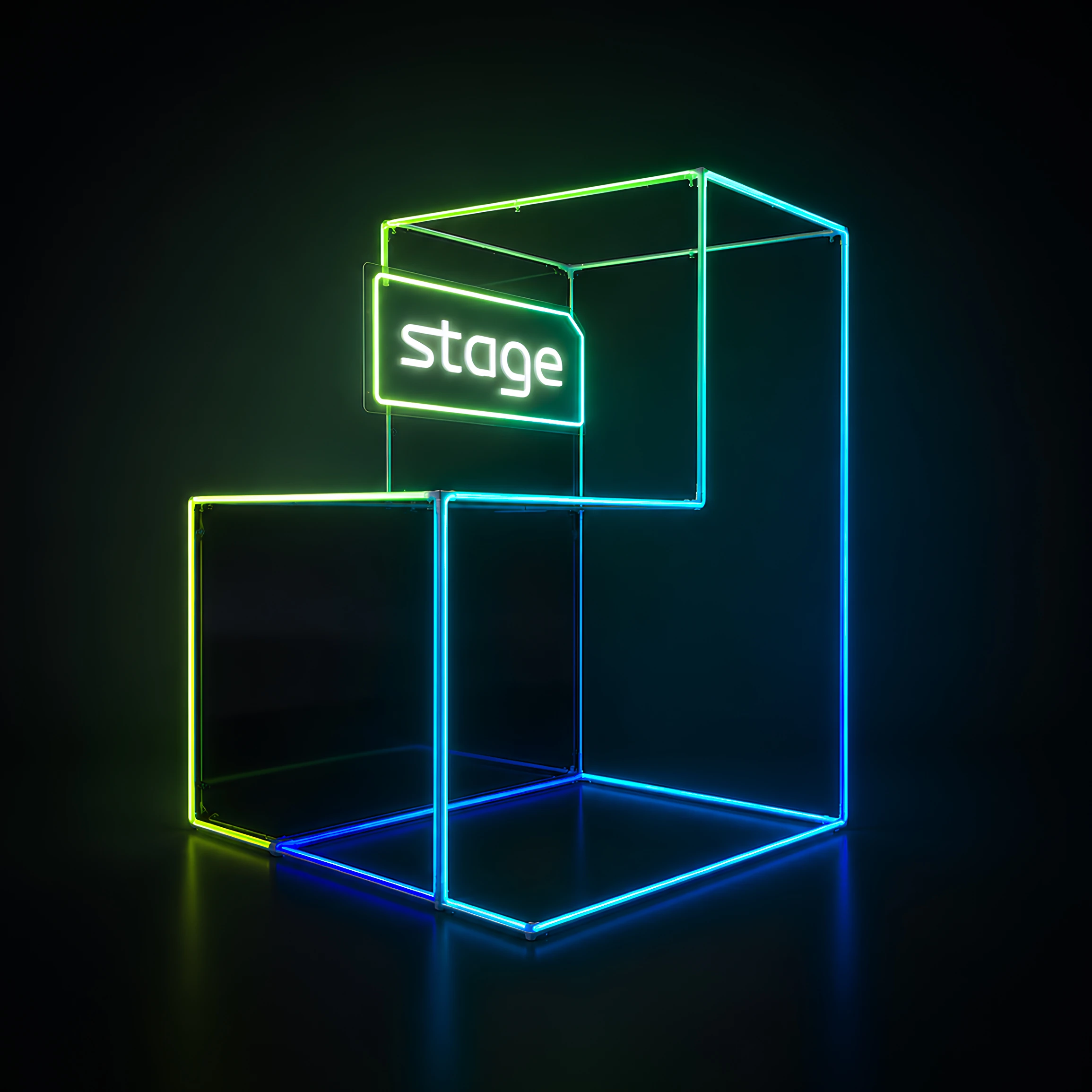 Stage photo zone